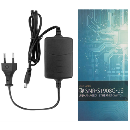Boshqarilmaydigan kommutator SNR-S1908G-2S