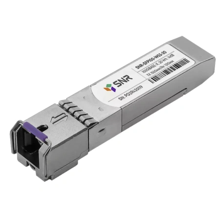 WDM SFP moduli, 20 km gacha masofa (12dB), 1550nm, 100Mb