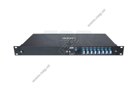 Bir tolali 8 kanalli CWDM multiplekser (trx:1610-1390, 1470-1310)
