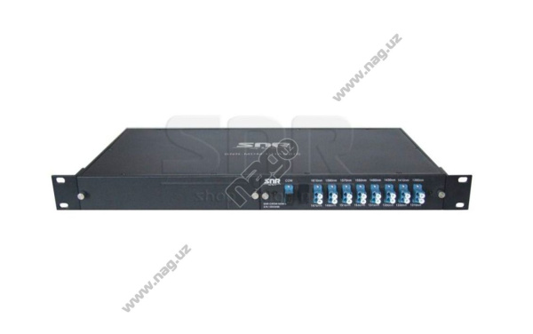 Bir tolali 8 kanalli CWDM multiplekser (trx:1610-1390, 1470-1310)
