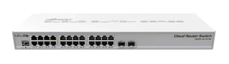 MikroTik CRS326-24G-2S+RM kommutatori