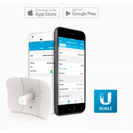 Ubiquiti LiteBeam 5AC Gen2, 5 GHz, 23 dBi simsiz radioko‘prik