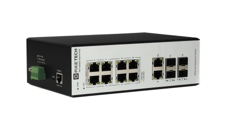 PXT-S250G-4S2T8-POE boshqariladigan sanoat POE kommutatori