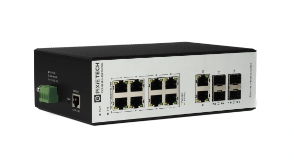 PXT-S250G-4S2T8-POE boshqariladigan sanoat POE kommutatori