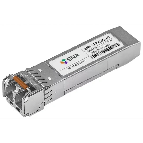 CWDM optik SFP moduli, masofasi 60 km gacha (17dB), 1590nm