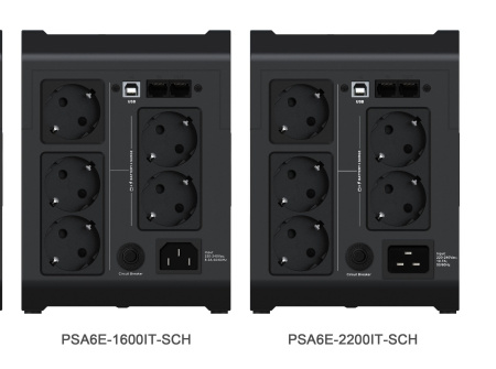 ИБП Vertiv PowerUPS 200 Essential PSA6E-1600IT-SCH, 1600VA