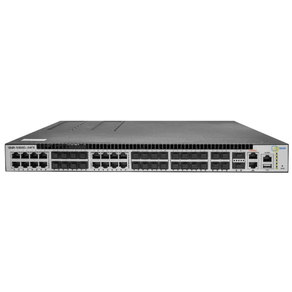 SNR-S300G-24FX - 3-darajali (L3) boshqariladigan kommutator