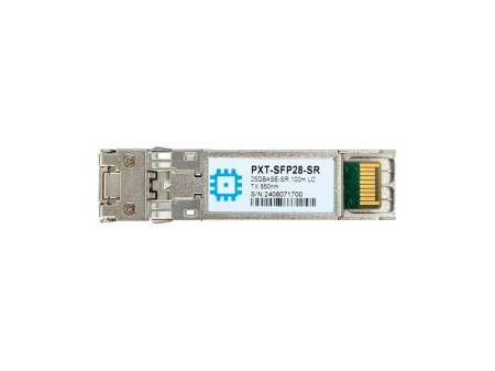 SFP28 moduli, 25GBASE-SR, LC Duplex, uzatish masofasi 100 metrgacha.