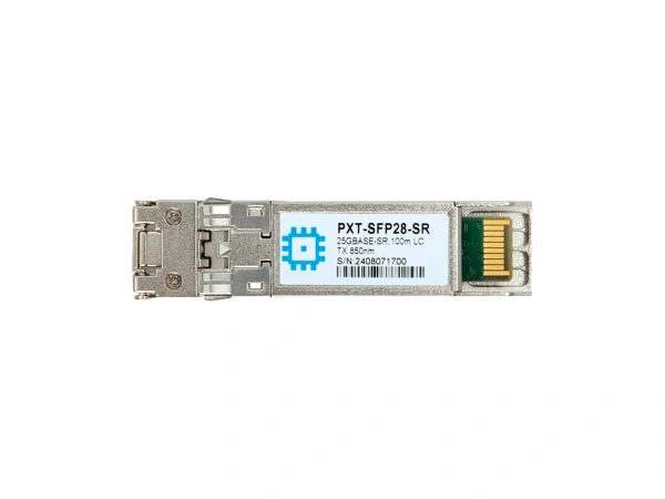 SFP28 moduli, 25GBASE-SR, LC Duplex, uzatish masofasi 100 metrgacha.