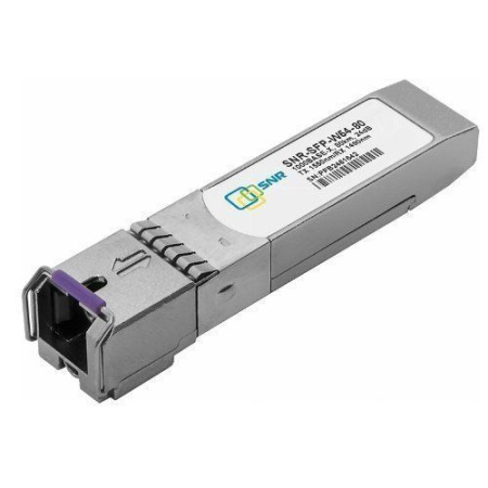 SFP WDM moduli, masofa 80 km gacha (24dB), 1550/1490 nm