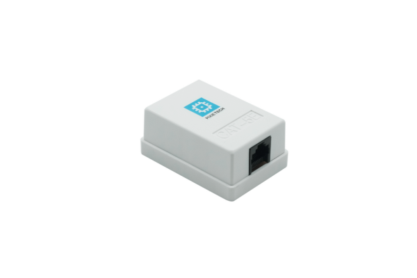Pixietech tashqi rozetka, CAT5e UTP RJ-45, 1 port