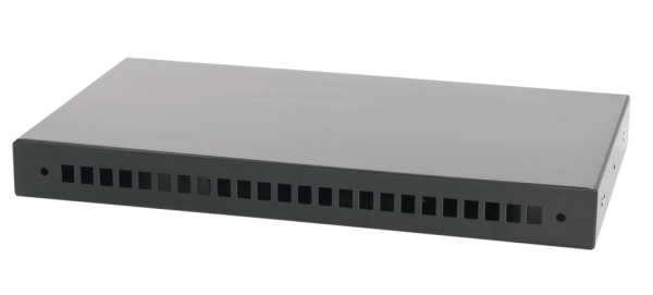 Кросс оптический Pixietech 19" на 24 порта, выдвижной, 1U