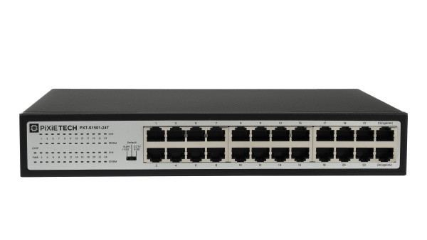Неуправляемый коммутатор Pixietech PXT-S1501-24T