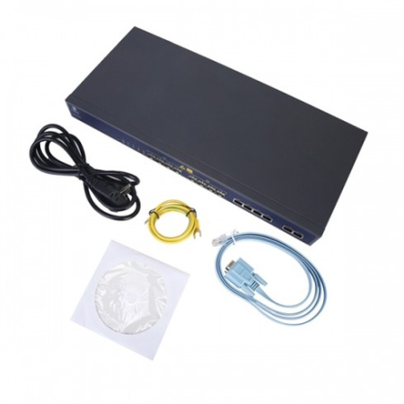 Концентратор OLT 4*EPON, 4*RJ45 MiNi