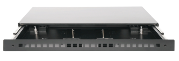 Кросс оптический Pixietech 19" на 24 порта, выдвижной, 1U