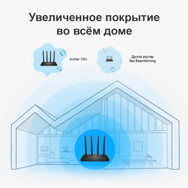 Wi-Fi роутер TP-LINK Archer C6U