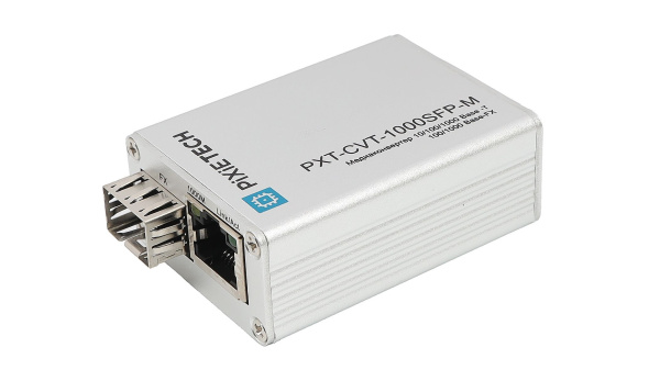 Медиаконвертер 10/100/1000-Base-T / 100/1000Base-FX с SFP-портом