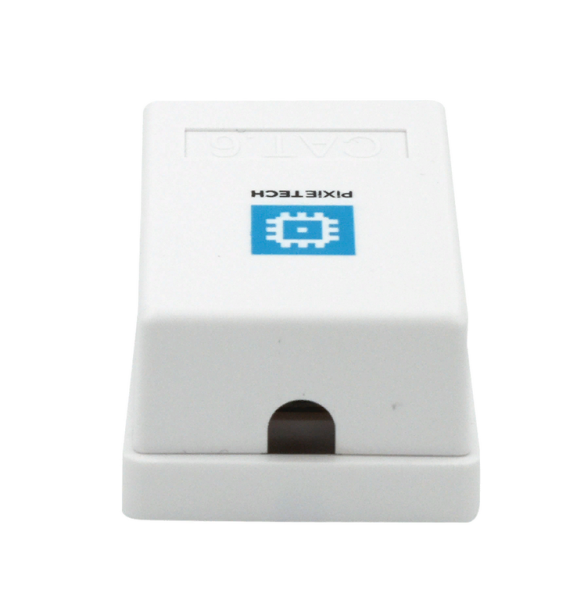 Розетка накладная PXT, CAT6 UTP RJ-45, 1 порт