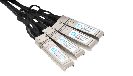 Модуль 40G QSFP-40G->4xSFP+ DAC, 3 метра