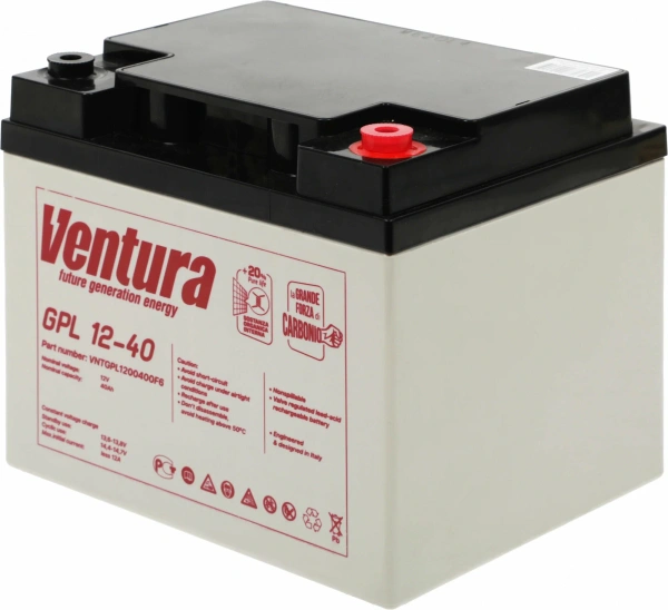 Аккумуляторная батарея Ventura GPL 12-40