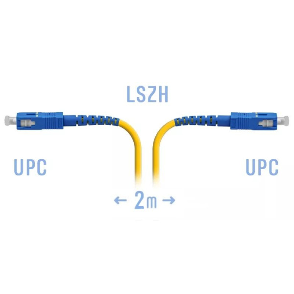 Optik patch simi SC/UPC SM, 2 metr