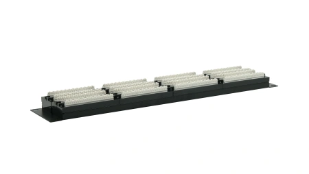 Pixietech patch paneli, 19" ekranlanmagan, 2U, 48 port, cat.5e