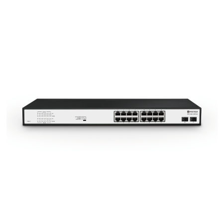Неуправляемый PoE коммутатор Pixietech PXT-S1501-16TP-2S