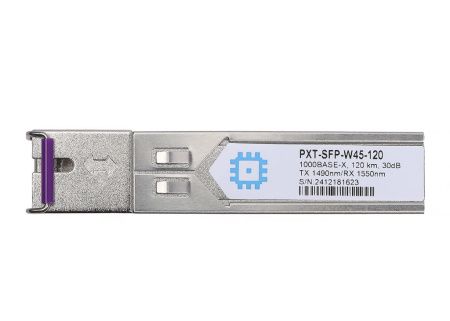 Модуль SFP WDM, дальность до 120км (30dB), 1490/1550нм