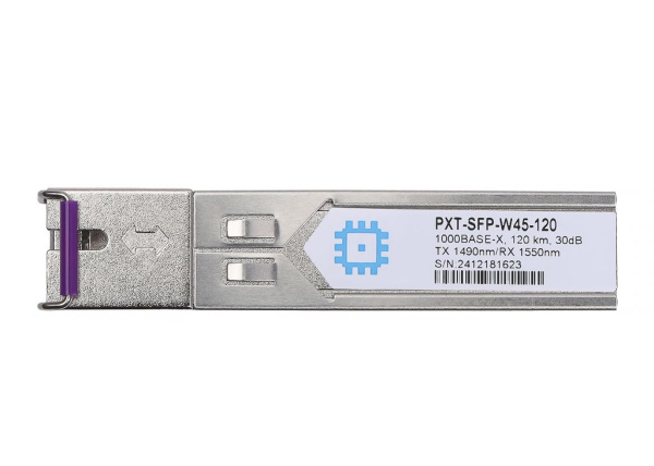 Модуль SFP WDM, дальность до 120км (30dB), 1490/1550нм