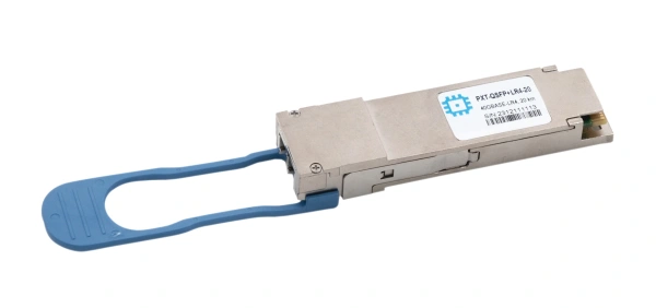 QSFP28 moduli, 100GBASE, LC ulagichi, uzatish masofasi 20 km gacha.