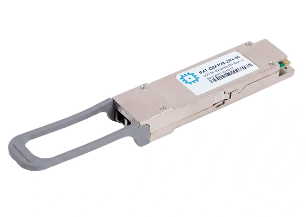 QSFP28 moduli, 100GBASE-ZR4, LC ulagichi, uzatish masofasi 80 km gacha.