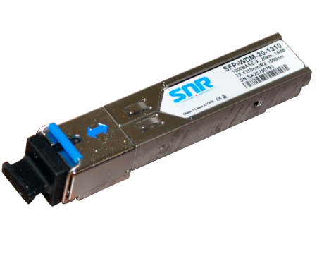 SFP WDM moduli, masofasi 20 km gacha (14dB), 1310 nm
