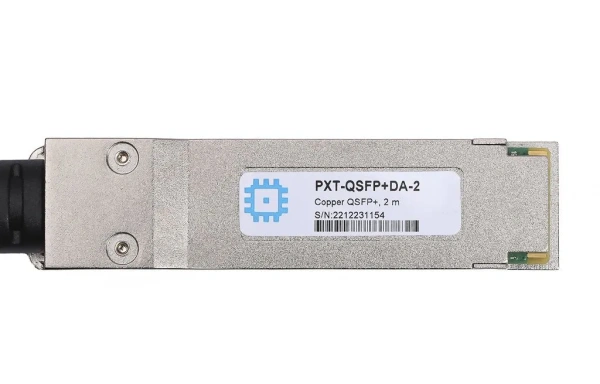 40G QSFP+ Direct Attach moduli, uzatish masofasi 2 metrgacha.