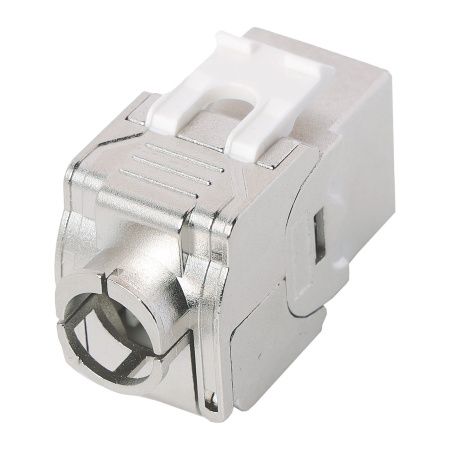 Pixietech Keystone Jack moduli, Cat.6a, ekranlangan, gorizontal ulash
