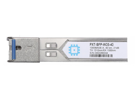 Модуль SFP WDM, дальность до 40км (21dB), 1310нм