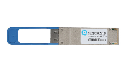 Модуль, QSFP28 100GBASE, BiDi, 1304нм, LC Simpex, дальность до 40 км
