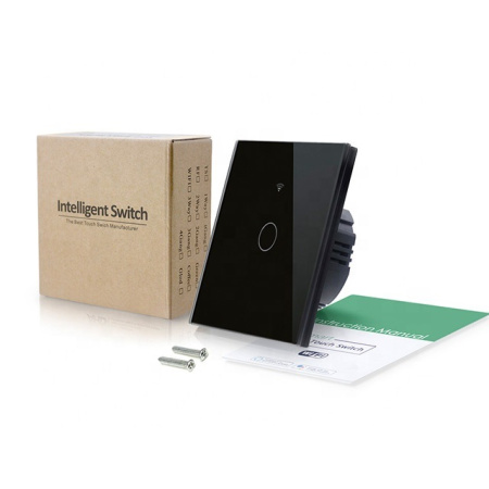Сенсорный выключатель 1 кнопка Tuya Smart Wi-Fi