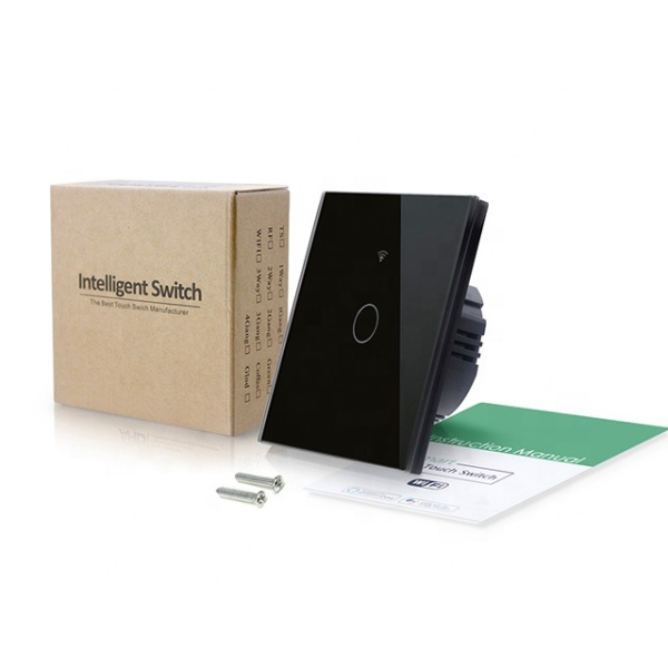 Сенсорный выключатель 1 кнопка Tuya Smart Wi-Fi