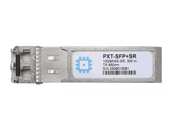 SFP+ optik moduli, uzatish masofasi 300 m gacha (5 dB), 850 nm.
