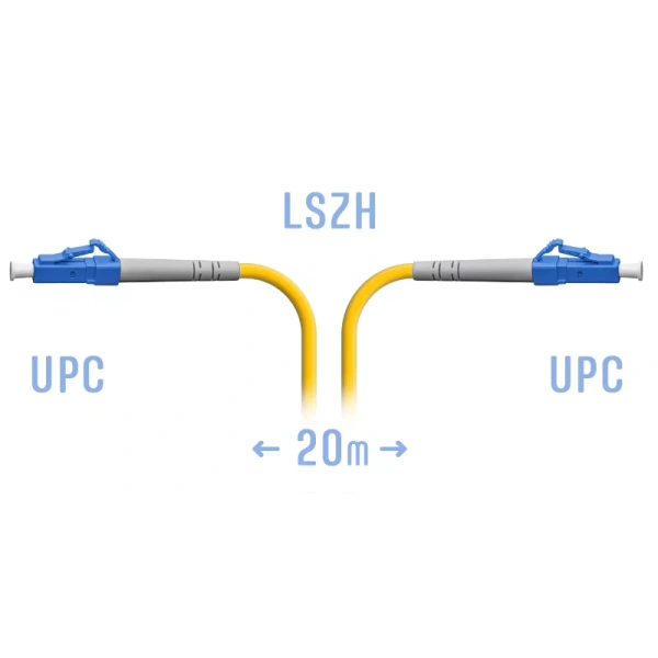 Optik yamoq simi LC/UPC SM 20 metr