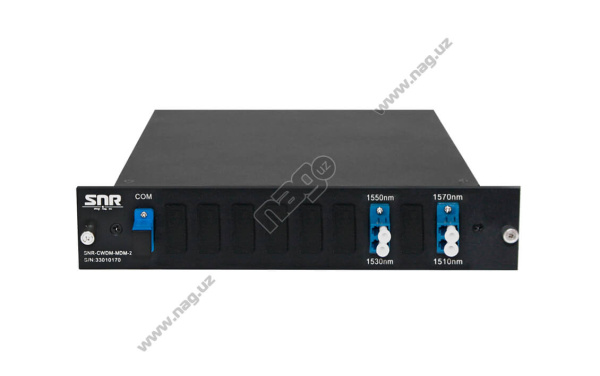 1-tolali 2-kanalli CWDM multiplekser (trx:1550/1530, 1570/1510)