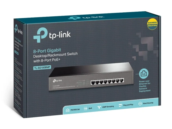 TP-LINK TL-SG1008MP kommutatori