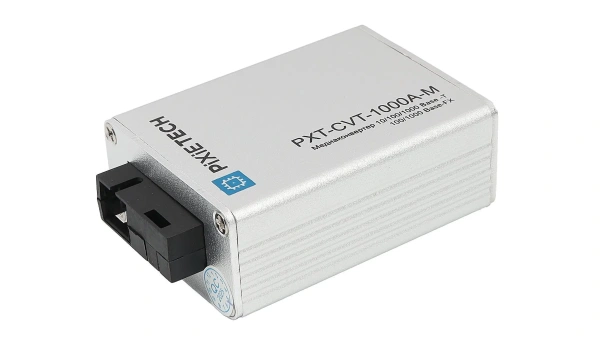 Mediakonverter 10/100/1000Base-T / 100/1000Base-FX, Tx/Rx: 1310/1550 nm