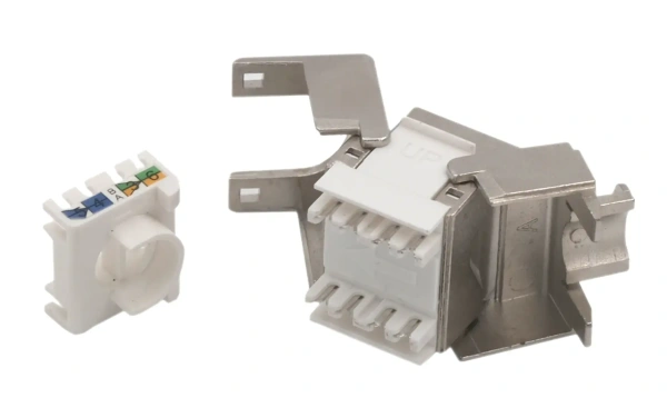 Модуль Keystone Jack Pixietech, Cat.6a, экранированный, горизонтальная заделка