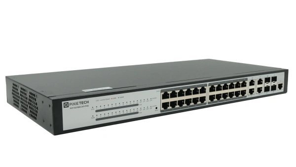 PXT-S2780G-24T-POE L2 darajali boshqariladigan PoE kommutator