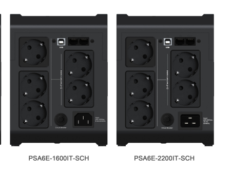 ИБП Vertiv PowerUPS 200 Essential PSA6E-2200IT-SCH, 2200VA