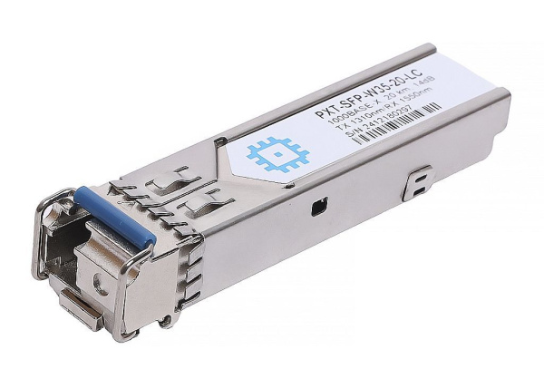 Модуль SFP WDM, дальность до 20км (14dB), LC Simplex, 1310нм