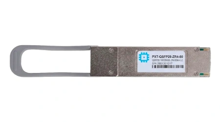 QSFP28 moduli, 100GBASE-ZR4, LC ulagichi, uzatish masofasi 80 km gacha.