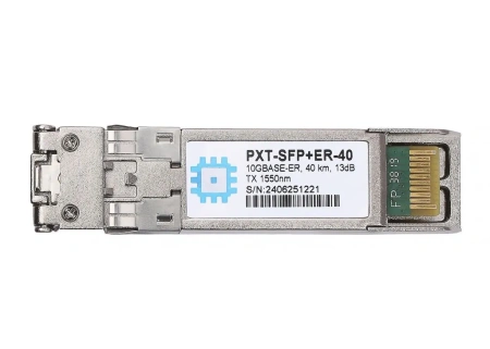 SFP+ optik moduli, uzatish masofasi 40 km gacha (15 dB), 1550 nm.