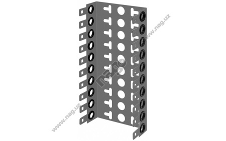10 ta LSA 10 juftlik plint uchun skoba PXT-BR-1310-10